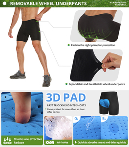 All'ingrosso <span class=keywords><strong>MTB</strong></span> Short Racing BMX Motocross Shorts pantaloni da moto ad asciugatura rapida <span class=keywords><strong>pantaloncini</strong></span> da ciclismo Mountain Bike - Product Image 6