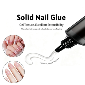 Pegamento para Uñas de Fórmula Suave para el Cuidado Diario de las Uñas, Mejora la Resistencia de las Uñas, Adhesivo Fuerte, Alto Brillo, Pegamento Sólido para Uñas - Product Image 5