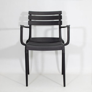 <span class=keywords><strong>Fauteuil</strong></span> d'extérieur moderne en <span class=keywords><strong>plastique</strong></span> pour patio, <span class=keywords><strong>jardin</strong></span>, cour, parc – Chaise de loisirs empilable et élégante pour usage domestique et hôtelier - Product Image 5