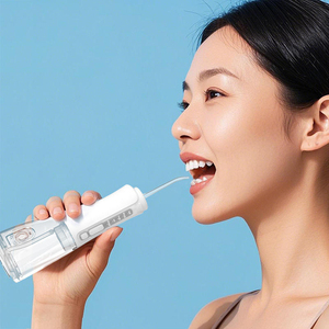 Hydropulseur dentaire professionnel rechargeable portable pour le nettoyage des dents, acceptant les échantillons, irrigateur dentaire à jet d'eau - Product Image 5