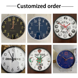 Orologio da Parete in Vetro Temperato al Quarzo di Alta Gamma, Stile Antico con Stampa a Colori per Casa, Ufficio e Soggiorno - Product Image 5