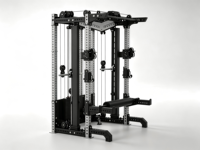 Appareil de musculation multifonctionnel tout-en-un avec machine Smith convergente pour usage commercial en musculation