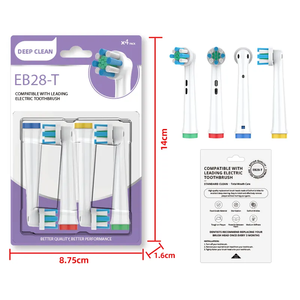 Nueva tecnología patentada que combina Limpieza Profunda, cuidado suave, <span class=keywords><strong>cepillo</strong></span> de dientes eléctrico, cabezal de <span class=keywords><strong>cepillo</strong></span> de repuesto <span class=keywords><strong>para</strong></span> <span class=keywords><strong>Oral</strong></span> <span class=keywords><strong>B</strong></span>, novedad de 2017 - Product Image 1