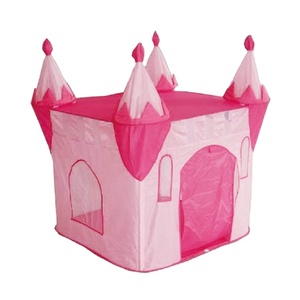 Castillo de Princesa, Casa de Juegos Rosa <span class=keywords><strong>para</strong></span> <span class=keywords><strong>Niñas</strong></span>, Juguete <span class=keywords><strong>para</strong></span> Cuarto de Niños, Tienda de Campaña de Juego <span class=keywords><strong>para</strong></span> Niños - Product Image 3