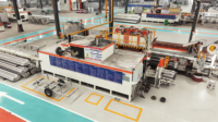 Horno de Calentamiento de Aluminio Multibarras de 5000T, 80KW, 380V, con PLC, para Prensa de Extrusión