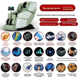 Fauteuil de massage corporel complet entièrement automatique multifonctionnel pour usage domestique, capsule spatiale zéro gravité, intelligent, électrique, avec télécommande filaire - Product Image 3