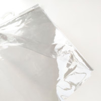 Sacs suspendus en plastique pvc, pour sous-vêtements et gants de bikini, grands sacs en plastique avec fermeture éclair