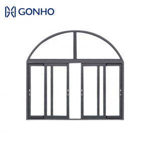Gonho nhà kính ngang nhôm cửa sổ hiện đại casement thép cửa sổ nhôm cửa sổ cho nhà - Product Image 1