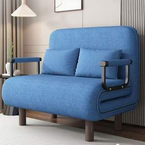 Многофункциональный раскладной диван-кровать с металлическим каркасом, губчатой подушкой, складное кресло-шезлонг, экологичный, для отелей, спортзалов, гостиных, спален - Product Image 6