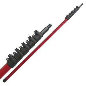 Perche télescopique en fibre de carbone personnalisable, légère, haute résistance, couleur personnalisable, pour le nettoyage des fenêtres par alimentation en eau - Product Image 1