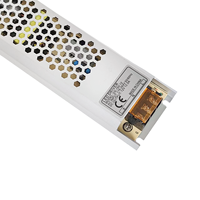 Transformateur d'éclairage LED ultra-mince 24V 300W AC/DC à sortie unique avec protection contre les surtensions, alimentation à découpage facile à installer