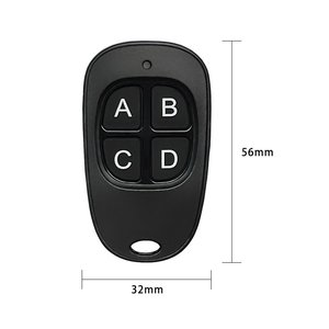 433Mhz Remote Control Cloning Code Remote 4 Channel Electric Cloning Gate Garage Door Auto Keychain - Product Image 3
