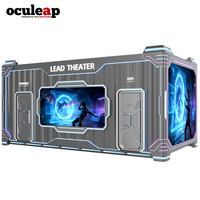 5D Cabin Leap Cinema Roller Coaster Simulator 7D 9D Flying Cinema VR/AR/MR Equipment Simulador de movimiento de realidad virtual VR Cinema