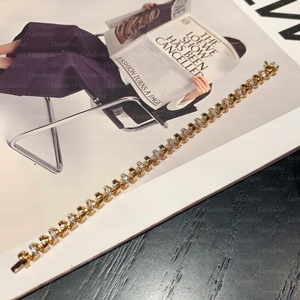 Pulsera de Diamantes Cultivados en Laboratorio con Certificación IGI de 0.682ct, Oro Amarillo de 18K, Regalo de Boda Vintage para Mujer, Joyería de Lujo GEMLOVE - Product Image 6