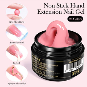 BORN PRETTY PRO 단색 비 스틱 핸드 익스텐션 젤 OEM 3D 쉐이핑 반짝이 수지 네일 아트 용 하드 젤 네일 빌더 - Product Image 4