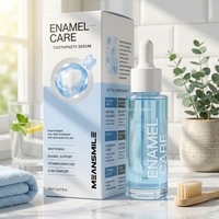 Sérum dentifrice liquide innovant en flacon compte-gouttes – Soin portable pour les dents, protection des gencives, haleine fraîche