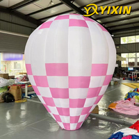 Modèle de montgolfière gonflable durable et attrayant pour la promotion de marque, les événements en plein air, les salons professionnels, le marketing, ballon gonflable