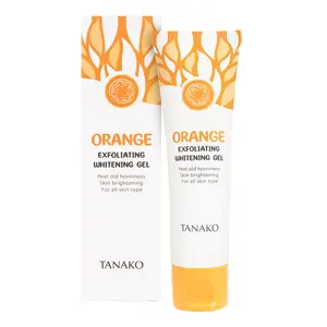 Oranje Dead Skin Removal Cream & Exfoliërende Gel Voor Volwassenen Vrouwen Bleken Diepreinigende Peeling Gel Voor Gezicht En Lichaam