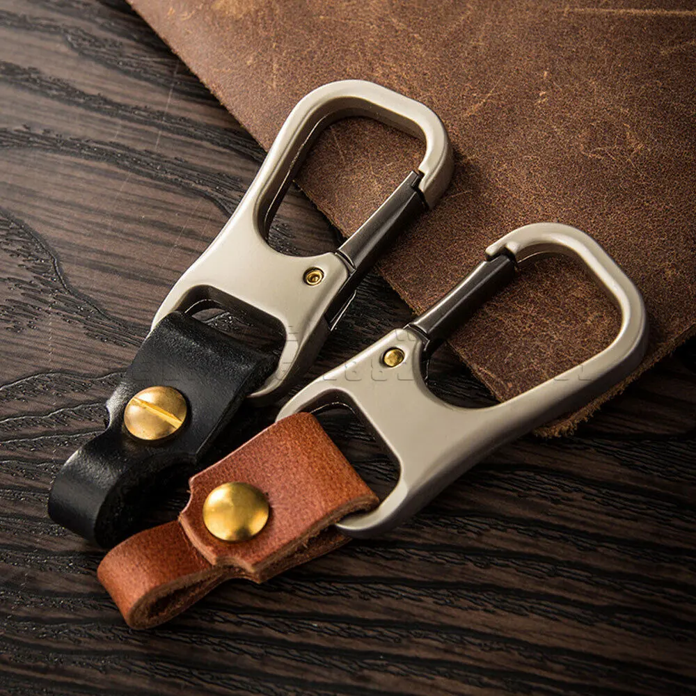 RTS Real Leather Car Keychain Chaveiros Chaves Chains Metal Fob Holder Ribbon Handbag Bolsa Encantos