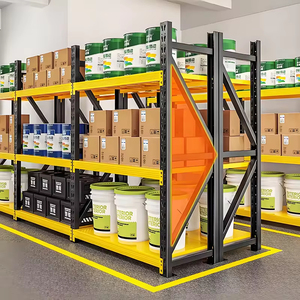 Étagères <span class=keywords><strong>à</strong></span> <span class=keywords><strong>palettes</strong></span> en acier, système de stockage robuste pour entrepôt et usage industriel, estantes de almacenamiento - Product Image 3