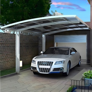 Hiện đại ngoài trời không thấm nước hợp kim nhôm che nắng tán sóng carport nhà để xe bãi đậu xe cho biệt thự kho bãi đậu xe - Product Image 4