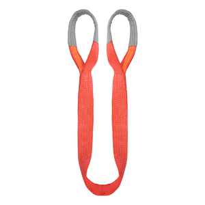 高強度ポリエステルWll 5トン6:1平らな目織りR平らな織りの持ち上げと取り扱いウェビングスリング - Product Image 1