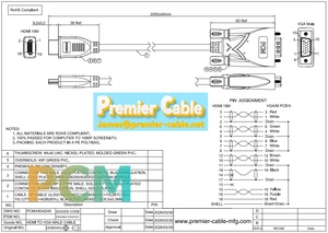 Konverter Aktif HDMI ke VGA 1080P Kabel Video HDMI Male ke VGA Male untuk Laptop PC Monitor Proyektor Koneksi Layar Kantor - Product Image 6
