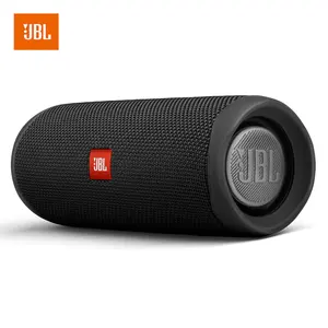 JBL Speaker nirkabel Flip 5, pengeras suara nirkabel tahan air, kotak pesta musik Bass Stereo luar ruangan bepergian, Speaker Mini pesta