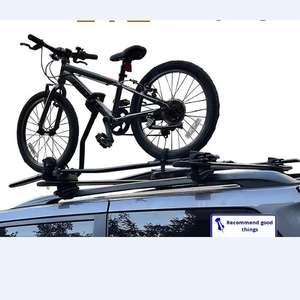 <span class=keywords><strong>Soporte</strong></span> de bicicleta de aluminio ajustable de liberación rápida, estante de estacionamiento de bicicleta montado en el <span class=keywords><strong>techo</strong></span> del coche plegable para uso en exteriores - Product Image 3