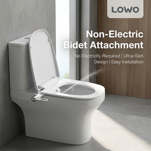 หัวฉีดคู่สำหรับห้องน้ำโถสุขภัณฑ์อัจฉริยะทำความสะอาดด้วยตนเอง - Product Image 4