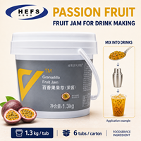 Exportkwaliteit fruitconfituur 1,3kg x 6 dozen 10 smaken Premium confituur voor internationale bakkerijen en drankenmerken