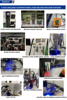 Robot de soudage laser à fibre à six axes avec alimentation en fil, service local, robot avec alimentation en fil