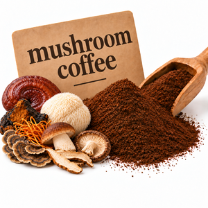Mélange <span class=keywords><strong>en</strong></span> <span class=keywords><strong>poudre</strong></span> de café instantané aux champignons <span class=keywords><strong>en</strong></span> vrac, avec Cordyceps, Maitake et Shiitake, pour les acheteurs de marques de bien-être et les fabricants OEM - Product Image 1