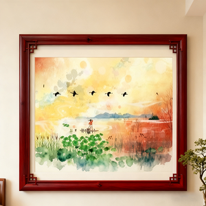 Décoration Murale Métallique Encadrée Écologique Imprimée UV pour <span class=keywords><strong>Salon</strong></span> et Chambre à Coucher – Tableaux Muraux Modernes et Arts Muraux - Product Image 3