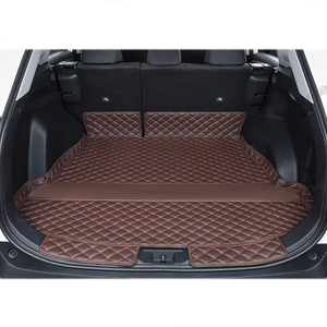 Alfombrilla de cuero para maletero de coche, forro de carga, cubierta de maletero trasero para <span class=keywords><strong>Toyota</strong></span> <span class=keywords><strong>RAV4</strong></span> 2019 2020 2021 2022 2023 xa50, accesorios para <span class=keywords><strong>equipaje</strong></span> interior - Product Image 3