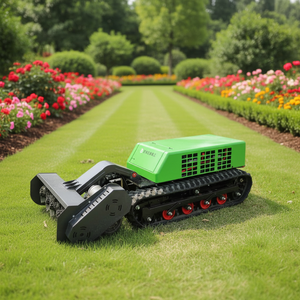 2520X1300X760MM Lithium Iron Phosphate <b>Battery</b> Remote Control Tracked Range Extended Electric Brush Mower for Steep Slope Work - Product Image 3