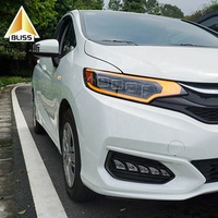 Pièces de course, éclairage ambiant LED TQD65, ensemble de phares modifiés pour voiture, phare LED super lumineux pour Honda Jazz GK5 2014-2020