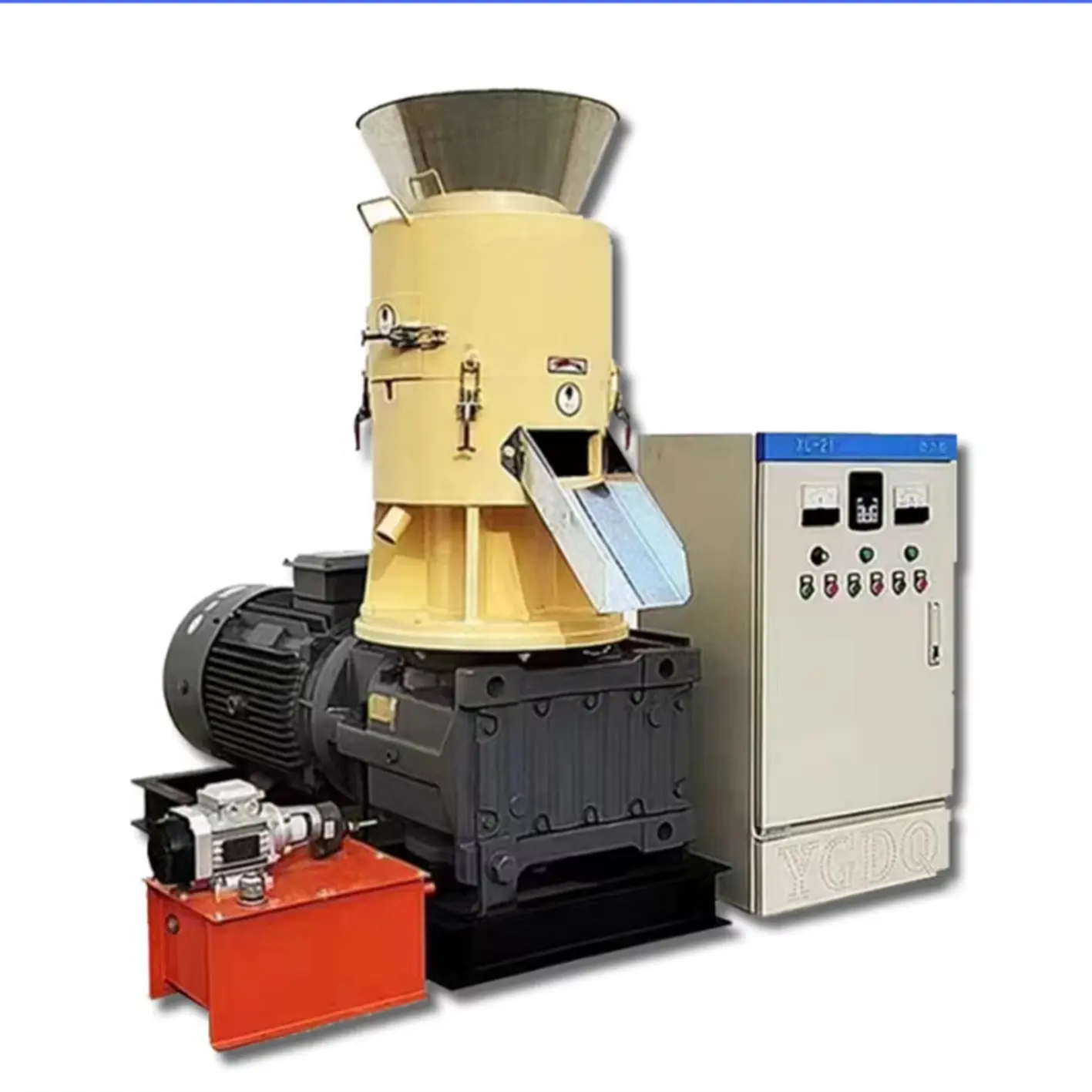 Fabriek Verkoop Hout Pellet Machine Lijn/Houtkorrels Maken Machine/Platte Matrijs Pellet Machine