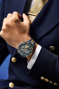นาฬิกาข้อมืออัจฉริยะรุ่นใหม่ปี 2025 ดีไซน์สุดล้ำ พร้อม NFC ECG+PPG โทรผ่านบลูทูธ GPS ติดตามการเคลื่อนไหว ระดับไฮเอนด์ ทอง 18K - Product Image 5