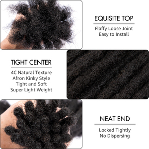 BLT 0.6cm 4-18 pollici <span class=keywords><strong>veri</strong></span> <span class=keywords><strong>capelli</strong></span> umani <span class=keywords><strong>extension</strong></span> Full Handmade Locs permanenti Soft naturale nero <span class=keywords><strong>dread</strong></span> <span class=keywords><strong>extension</strong></span> - Product Image 2