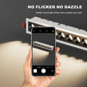 Lámpara LED Lineal Empotrada de Aluminio para Iluminación Comercial Moderna de Nuevo Diseño LOSO, 10W 20W 30W - Product Image 2