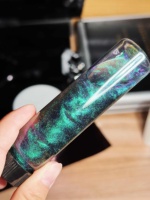 Pigments phosphorescents brillent dans le noir, peinture caméléon en poudre, électroluminescence inorganique, fluo