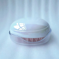 Vente chaude Oeuf Forme Brosse À Cheveux Cheveux Cuir Chevelu Magique Naturel Humide Coloré Brosse Démêlant Cheveux pour Bébé Produit