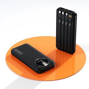 Baterías Externas Portátiles de Alta Calidad con Logotipo Personalizado, 20000mAh 10000mAh, Pantalla Digital, Carga Rápida PD22.5W, con Cables - Product Image 6