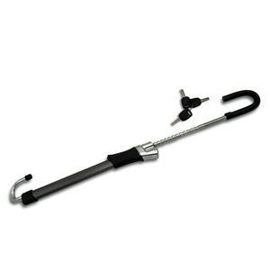 Usine En Gros De Voiture <span class=keywords><strong>Volant</strong></span> De Verrouillage Double Crochet De Sécurité <span class=keywords><strong>Antivol</strong></span> Pédale De Verrouillage Rétractable - Product Image 1