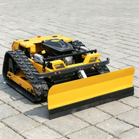 Mesin Pemotong Rumput Robot Kendali Jarak Jauh, Mesin Pemotong Rumput Bertenaga Gas Tugas Berat untuk Kubota, Mesin Pemotong Rumput Robot Komersial