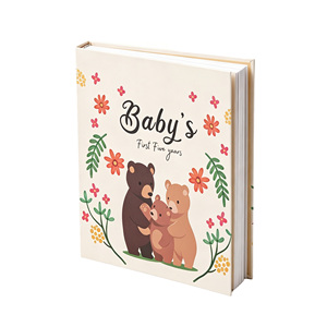 <span class=keywords><strong>Livre</strong></span> <span class=keywords><strong>de</strong></span> souvenirs personnalisé pour les 5 premières années, album photo, journal, scrapbook avec papier offset - Product Image 4