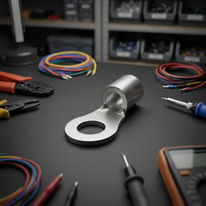 130191 ขั้วต่อสกรู TE Connectivity แบบวงแหวน 12-10AWG ทองแดง # 5 - Product Image 2