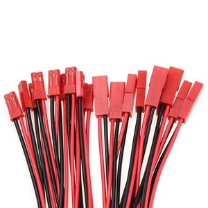 ขั้วต่อปลั๊ก JST แบบ 2 พิน สำหรับยานพาหนะและของเล่นบังคับวิทยุ สายเคเบิล DIY สำหรับผู้ชายและผู้หญิง - Product Image 1