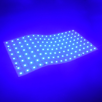 Feuille flexible découpable sur mesure SMD5050 RGB 128 LED IP20 Garantie 3 ans 24V 45W pour éclairage de fond marbre/pierre